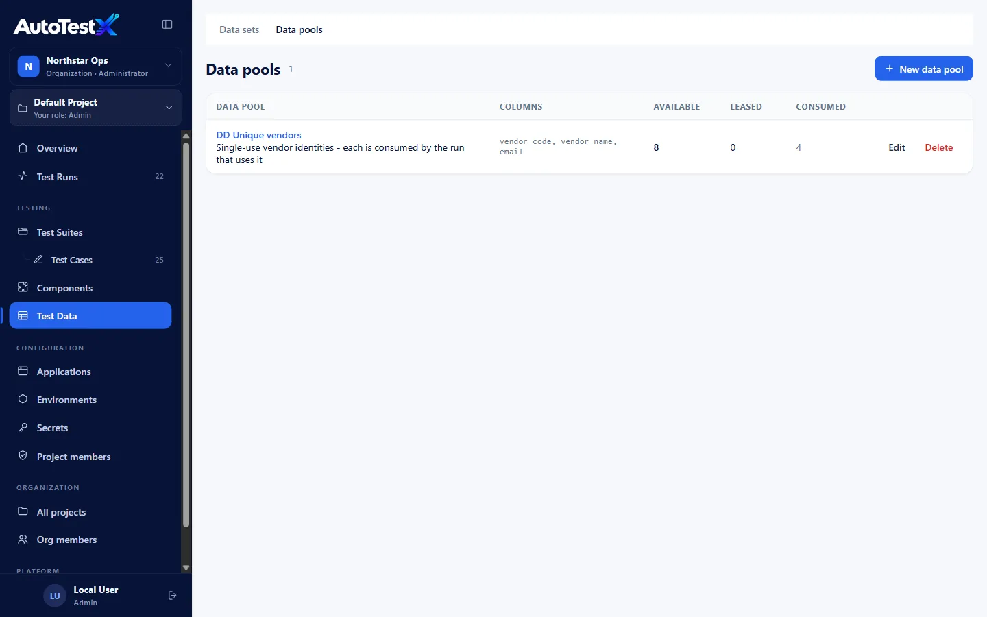 Data pools